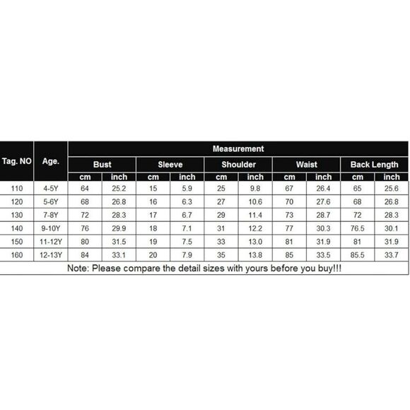 Girl’s Ruffle Short Sleeve Tiered Summer Dress In Black Size 5-6 Years NWT - Picture 7 of 7